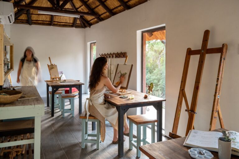 Creative Art Studio | Wellness Retreat Kruger Park | Sashwa River of Stars